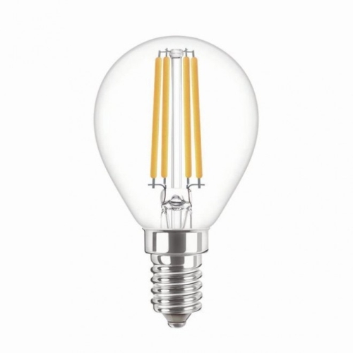PILA LED luster P45 6.5W/60W E14 2700K 806lm NonDim 15Y čirá