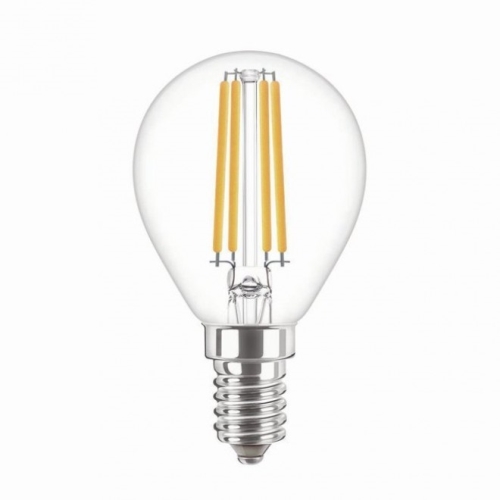 PILA LED lustre P45 6.5W/60W E14 2700K 806lm NonDim 15Y čirá