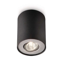 PILLAR single spot black 1x20W 230V