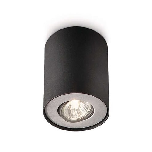 PILLAR single spot black 1x20W 230V