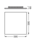 PLANON™ Frameless 600x600mm 40W 830 White