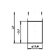 PLATE socket plastic. low E14 black;