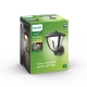 Robin wall lantern black 1x4.5W 230V