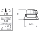 RS060B LED5/830 36D PSR II WH