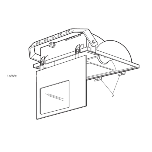 RVP151 FRONTGLASS ASSY