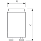 S10E 18-75W SIN 220-240V BL/20X25CT