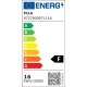Saw LED tube 1200mm 16W 840 G13