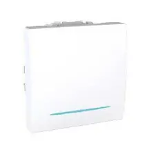 Schneider ANYA switch 1-pole. orientation.shift light 1So polar