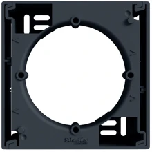 Schneider ASFORA box for surface mounting single ANTRACIT