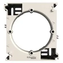 Schneider ASFORA box for surface mounting single CREAM