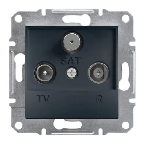 Schneider ASFORA complete single plug-in satellite TV-R/SAT end ANTRACIT
