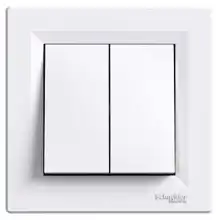 Schneider ASFORA complete single switch c.5 POLAR