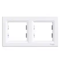 Schneider ASFORA frame cover double POLAR
