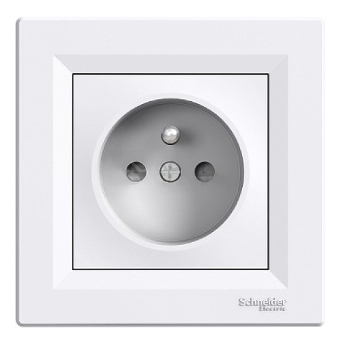 Schneider ASFORA set single plug-in mains 2P+PE shutters POLAR