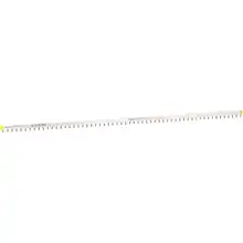Schneider bar. connecting 1 pole. 100A 100cm