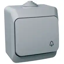 Schneider CEDAR PLUS print driver. r. 1/0 IP44 sym. bell gray