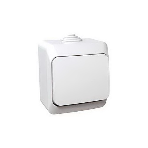 Schneider CEDAR PLUS switch.alternative r. 6 IP44 white