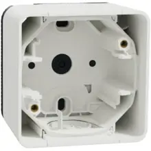 Schneider MUREVA krabice instal. povrch. 76x76x54mm IP55 ; bílá