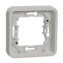 Schneider MUREVA recessed frame. assembly 1-fold white