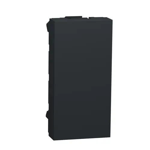Schneider N.UNICA movement 1 module cover. blind ; anthracite