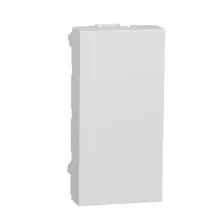 Schneider N.UNICA movement 1 module cover. blind ; white
