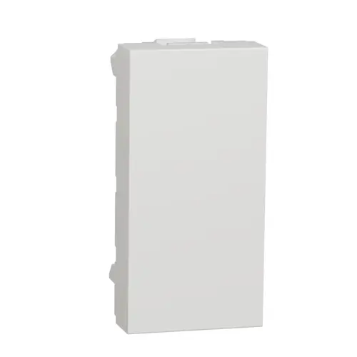 Schneider N.UNICA movement 1 module cover. blind ; white