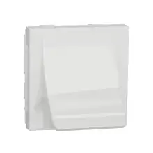 Schneider N.UNICA movement 2 module cable outlet; white