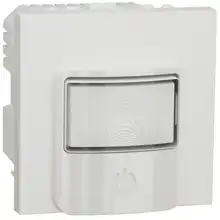 Schneider N.UNICA movement 2 module motion detector 2200W; white