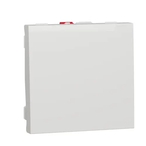 Schneider N.UNICA movement 2 module switch. single pole c.1 ; white