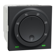 Schneider N.UNICA strojek 2modul termostat.otočný ; antracit