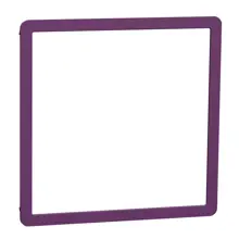 Schneider N.UNICA.Studio.Outline frame.decorative ; Plum