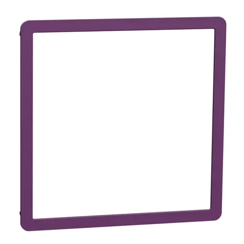 Schneider N.UNICA.Studio.Outline frame.decorative ; Plum