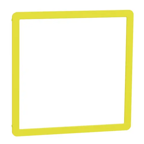 Schneider N.UNICA.Studio.Outline frame.decorative ; Yellow