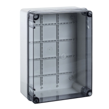 Schneider plaster box MUREVA AS55 300x220x120mm IP56; gray hinges diam.