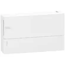 Schneider rozvodnice.na.omítku Mini.Pragma 18mod. IP40 plná.dvířka bílá N/PE