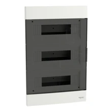 Schneider rozvodnice.pod.omítku Easy9.EU 36mod. IP40 průhl.dvířka bílá N/PE