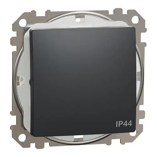 Schneider SEDNA AC switch c.6 IP44 anthracite