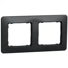 Schneider SEDNA frame cover double anthracite