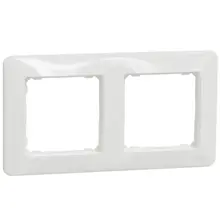 Schneider SEDNA frame cover double white