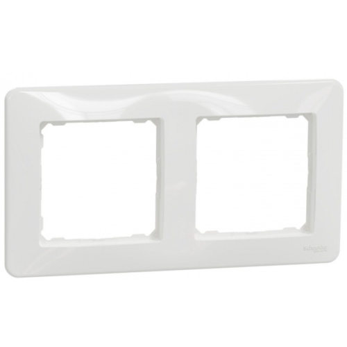 Schneider SEDNA frame cover double white