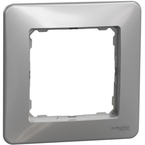 Schneider SEDNA frame cover single aluminum