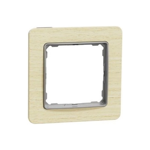 Schneider SEDNA frame cover single birch