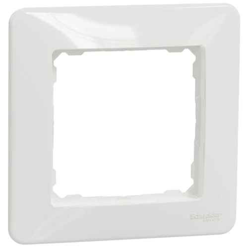 Schneider SEDNA frame. cover single white