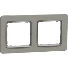 Schneider SEDNA frame.covering double concrete