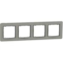 Schneider SEDNA frame.covering quadruple concrete