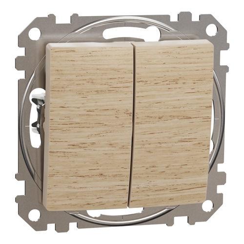 Schneider SEDNA přepínač sériový c.5 bříza