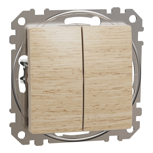 Schneider SEDNA přepínač střídavý c.6+6 bříza