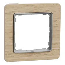 Schneider SEDNA ram.krycí jednonásobný bříza