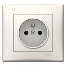 Schneider SEDNA set single plug-in 2P+PE CREAM