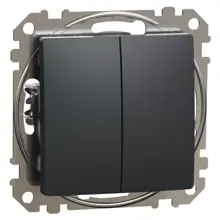 Schneider SEDNA switch serial c.5 anthracite